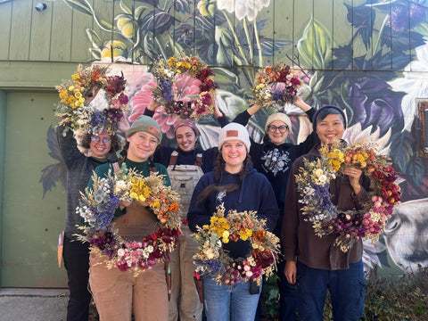 Dried Wreaths & Bouquets