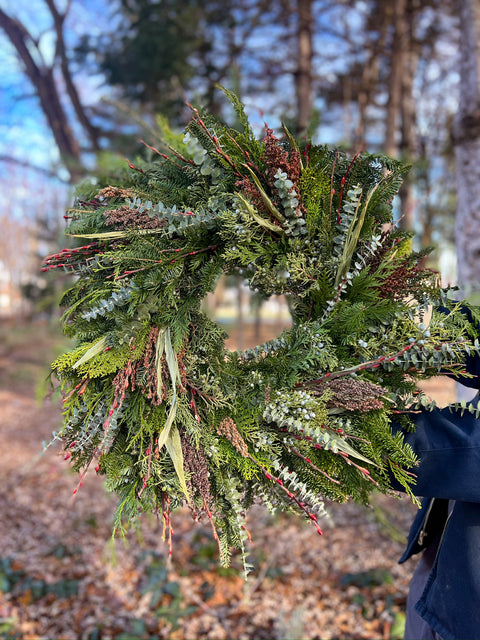 Holiday Wreath: Designer's Choice