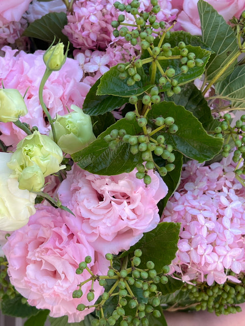 Hydrangea Bouquet at Your Door