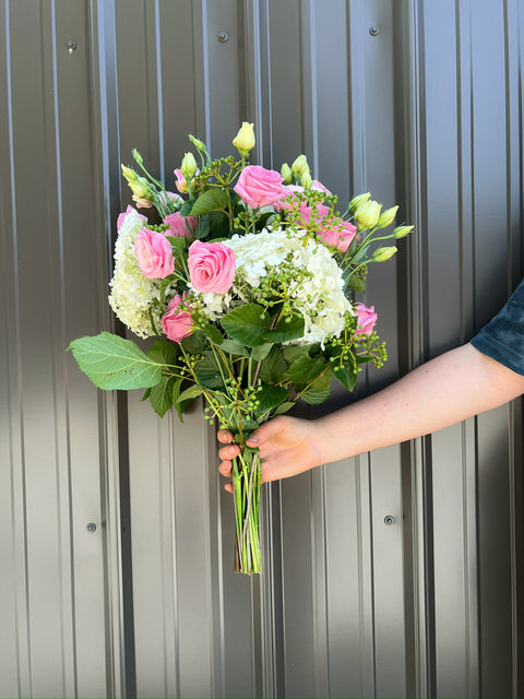 Hydrangea Bouquet at Your Door