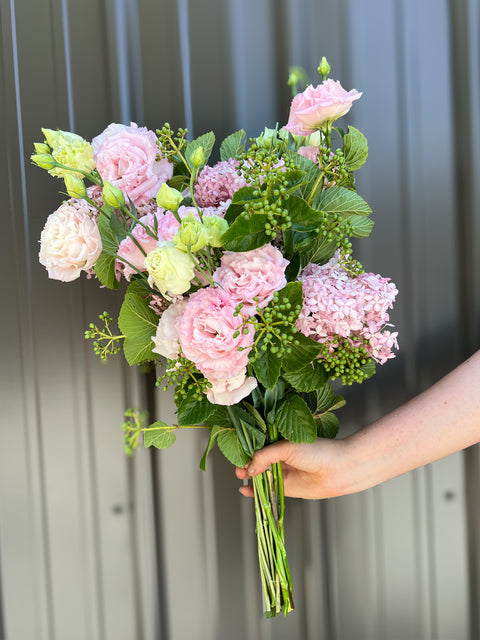 Hydrangea Bouquet at Your Door