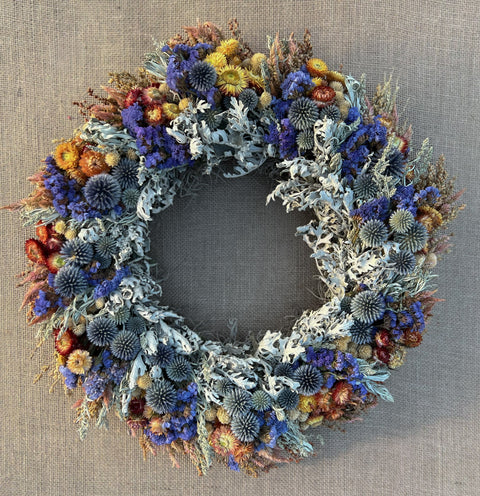 Dried Wreath-Island Sunset
