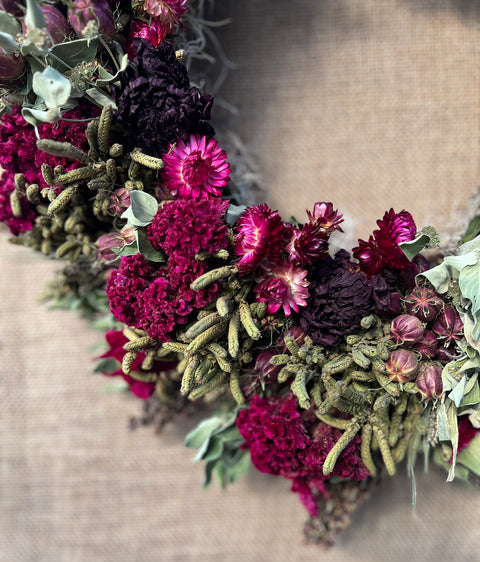 Dried Wreath-Dark & Moody