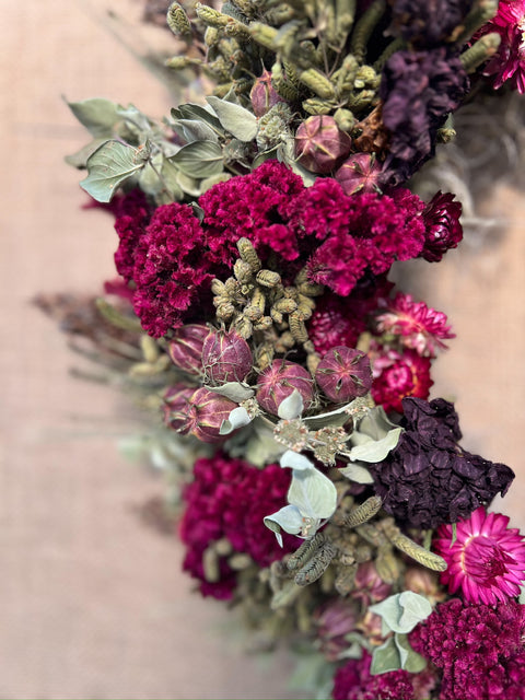 Dried Wreath-Dark & Moody