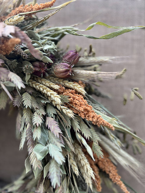 Dried Wreath-King Harvest