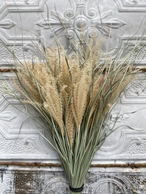 Dried Grasses-Miscanthus Plumes - Sunny Meadows Flower Farm