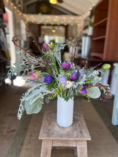 Mother's Day Vase Arrangement - Sunny Meadows Flower Farm