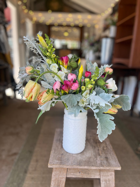 Mother's Day Vase Arrangement - Sunny Meadows Flower Farm