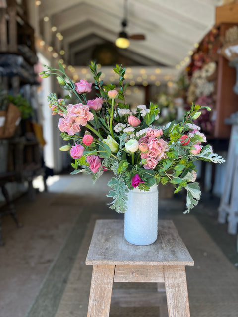 Mother's Day Vase Arrangement - Sunny Meadows Flower Farm