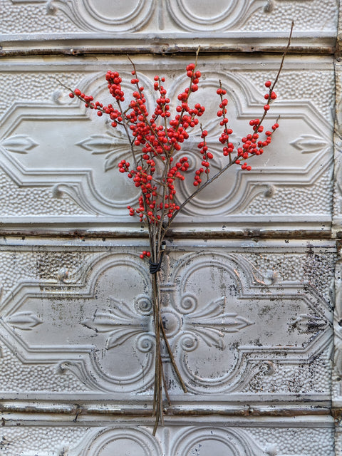 Holiday Winterberry Bunch - Sunny Meadows Flower Farm