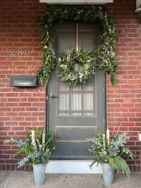 Holiday Entryway Bundle: Winter Wonderland - Sunny Meadows Flower Farm