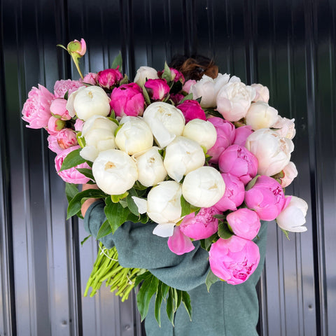 Peonies at Your Door - Sunny Meadows Flower Farm